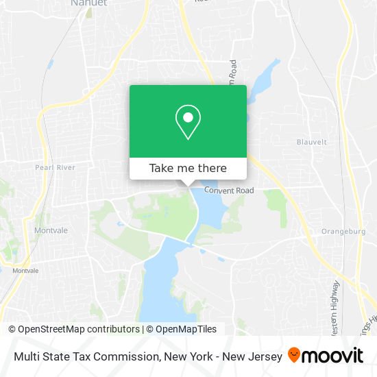 Mapa de Multi State Tax Commission