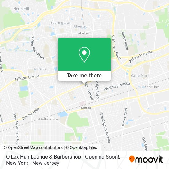 Q'Lex Hair Lounge & Barbershop - Opening Soon! map