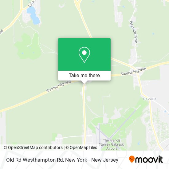 Mapa de Old Rd Westhampton Rd