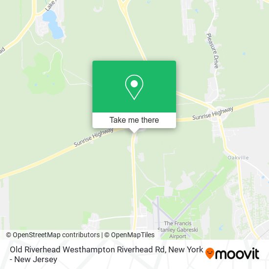 Mapa de Old Riverhead Westhampton Riverhead Rd