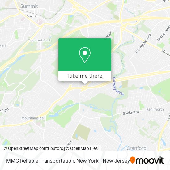 MMC Reliable Transportation map