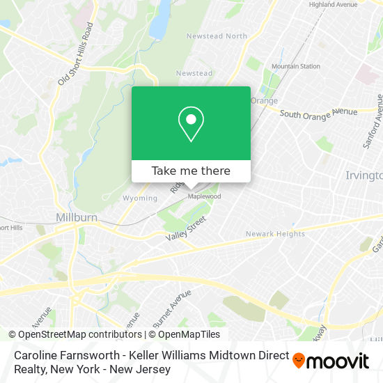 Mapa de Caroline Farnsworth - Keller Williams Midtown Direct Realty