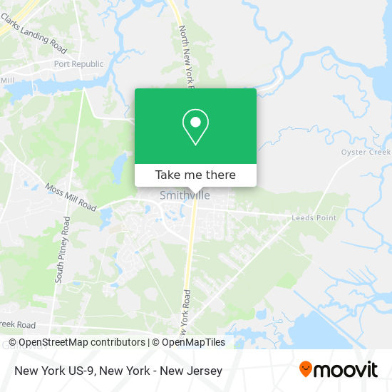 Mapa de New York US-9