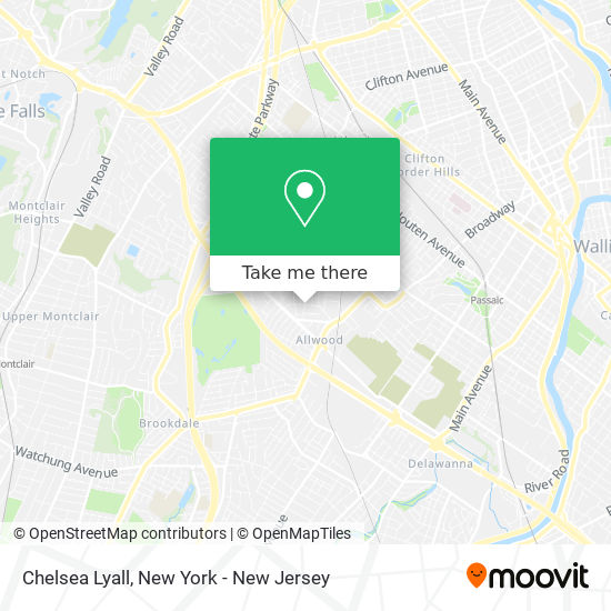 Mapa de Chelsea Lyall