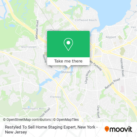 Restyled To Sell Home Staging Expert map