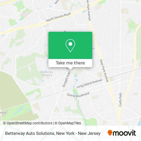 Betterway Auto Solutions map