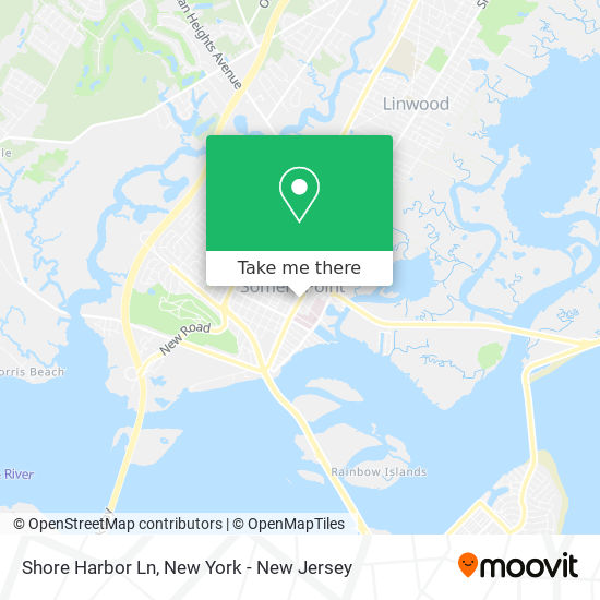 Mapa de Shore Harbor Ln