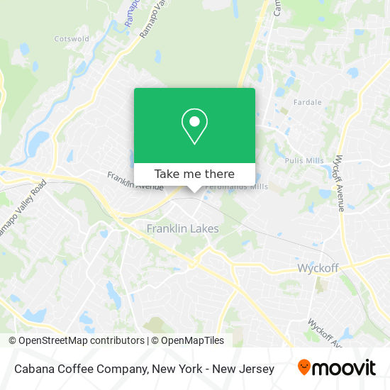Cabana Coffee Company map