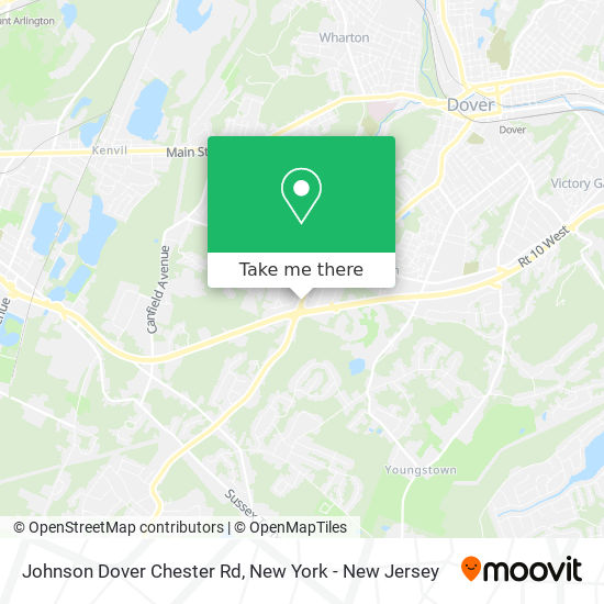 Johnson Dover Chester Rd map