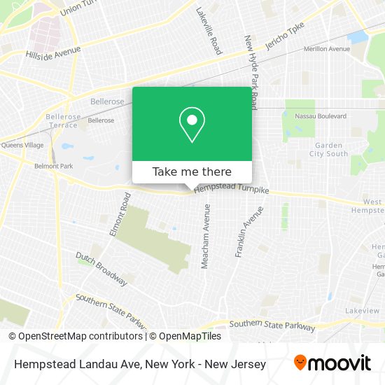 Mapa de Hempstead Landau Ave