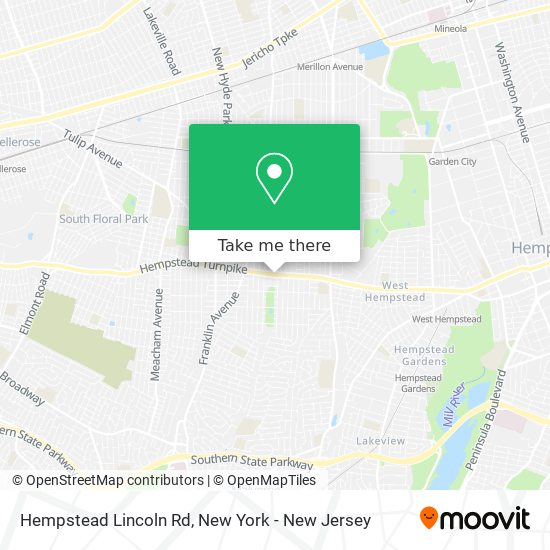 Mapa de Hempstead Lincoln Rd