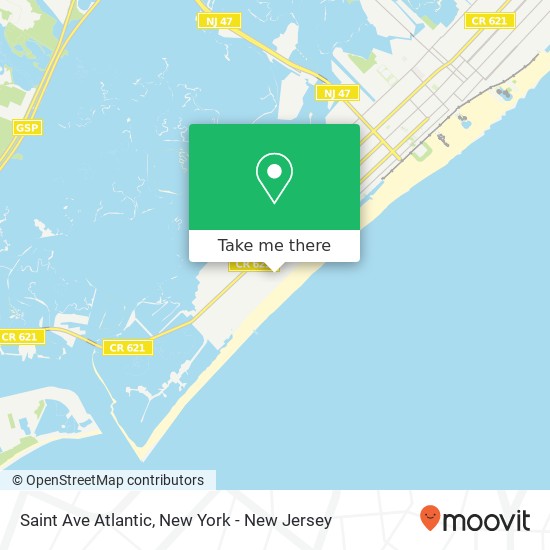 Saint Ave Atlantic, Wildwood, NJ 08260 map