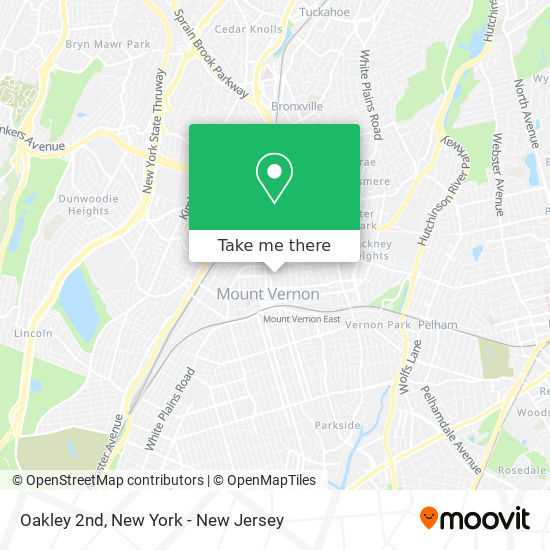 Mapa de Oakley 2nd