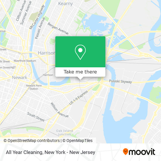 Mapa de All Year Cleaning