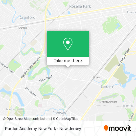 Purdue Academy map