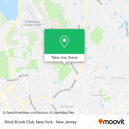 Blind Brook Club map