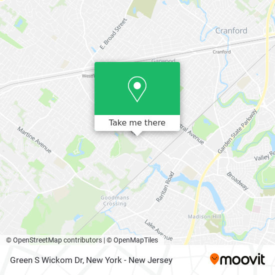 Green S Wickom Dr map