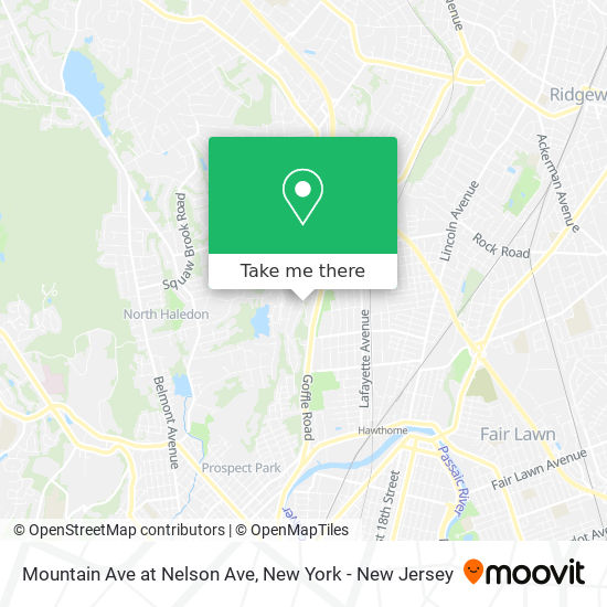 Mapa de Mountain Ave at Nelson Ave