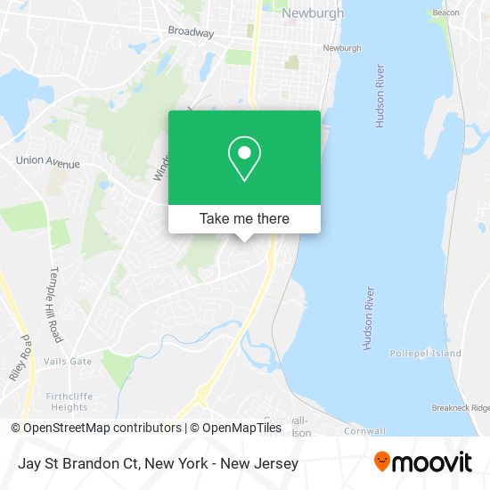 Jay St Brandon Ct map