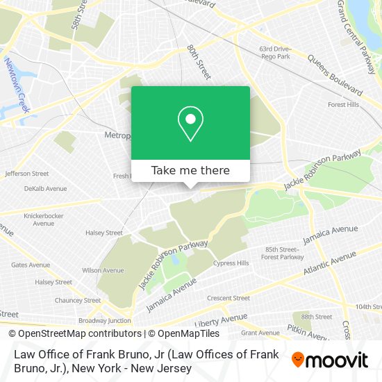 Law Office of Frank Bruno, Jr (Law Offices of Frank Bruno, Jr.) map