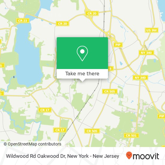 Wildwood Rd Oakwood Dr, Northvale, NJ 07647 map