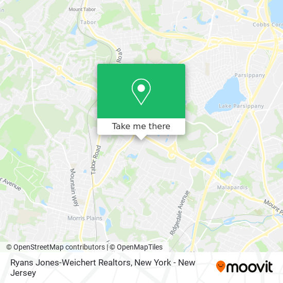 Ryans Jones-Weichert Realtors map