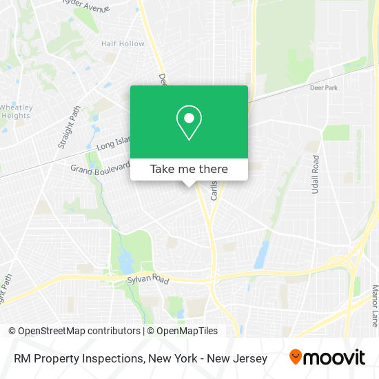RM Property Inspections map