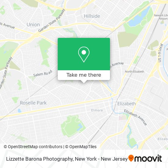 Lizzette Barona Photography map