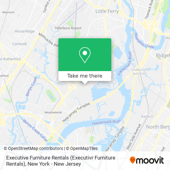 Mapa de Executive Furniture Rentals (Executivr Furniture Rentals)
