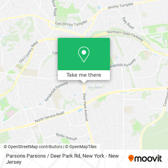 Parsons Parsons / Deer Park Rd map