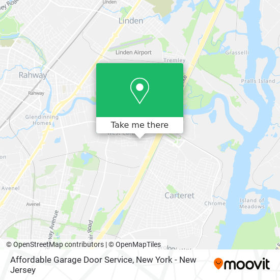 Mapa de Affordable Garage Door Service