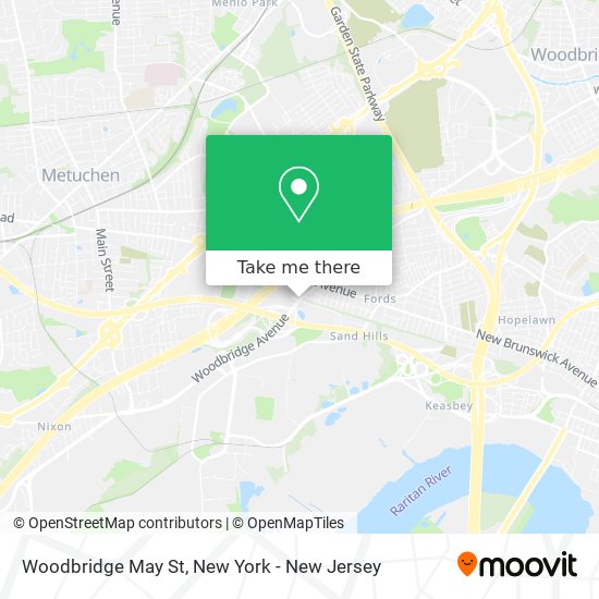 Mapa de Woodbridge May St