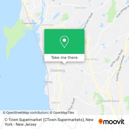 Mapa de C-Town Supermarket (CTown Supermarkets)