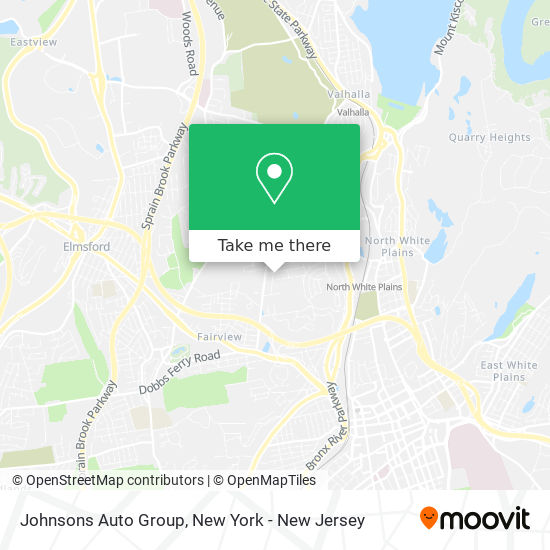 Johnsons Auto Group map