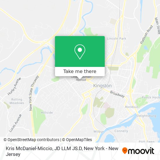 Kris McDaniel-Miccio, JD LLM JS.D map