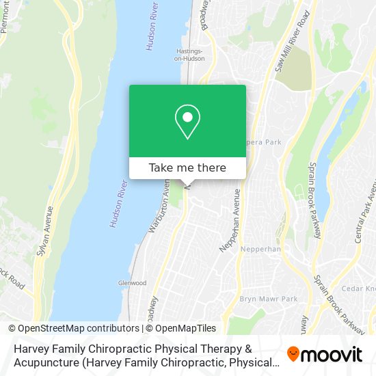 Harvey Family Chiropractic Physical Therapy & Acupuncture map