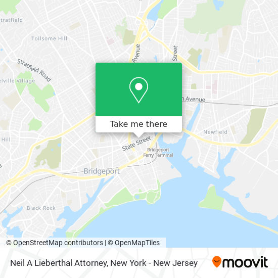 Neil A Lieberthal Attorney map