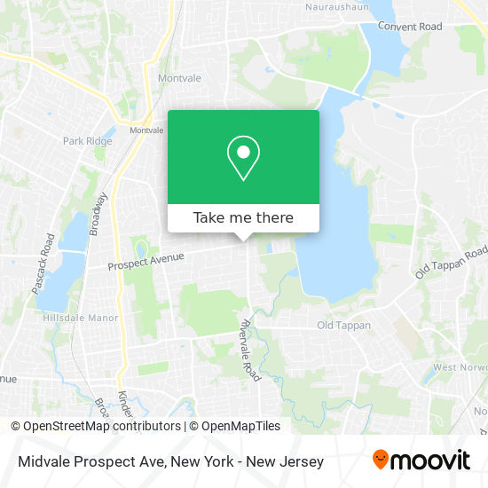 Midvale Prospect Ave map