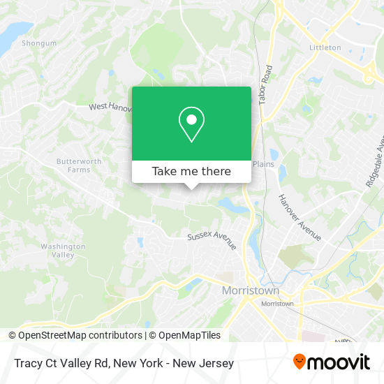 Mapa de Tracy Ct Valley Rd