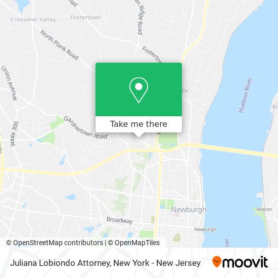 Juliana Lobiondo Attorney map