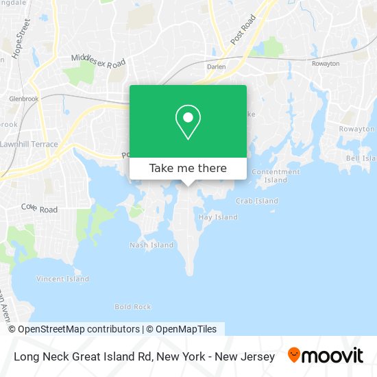Mapa de Long Neck Great Island Rd
