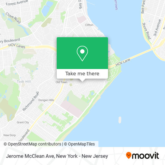 Mapa de Jerome McClean Ave