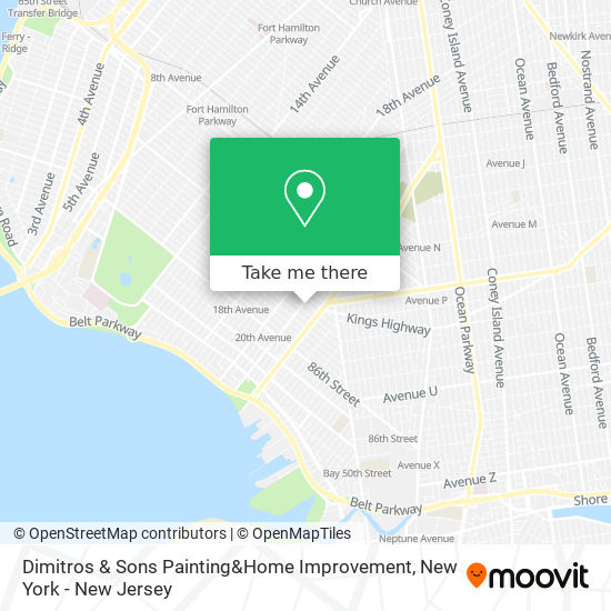 Dimitros & Sons Painting&Home Improvement map