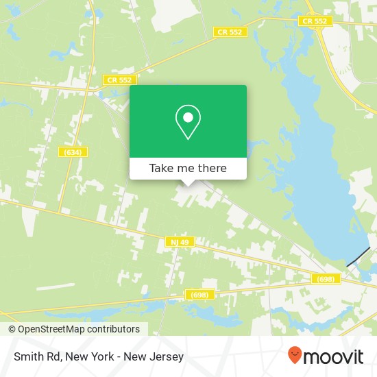 Smith Rd, Millville (LAUREL LAKE), NJ 08332 map