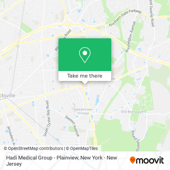 Mapa de Hadi Medical Group - Plainview