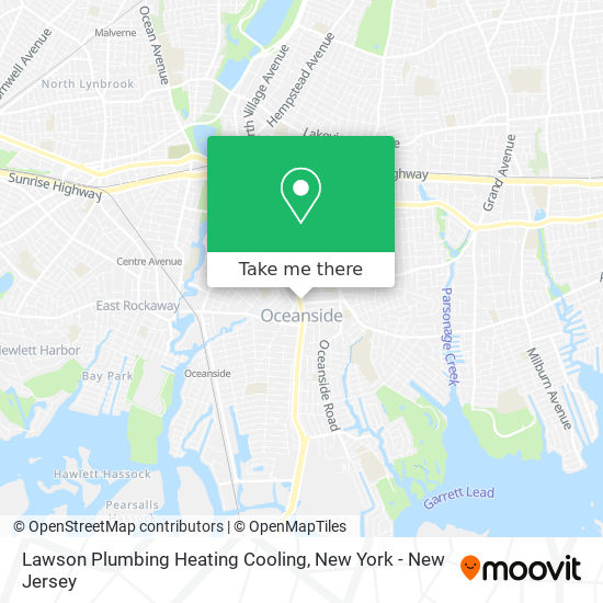 Lawson Plumbing Heating Cooling map
