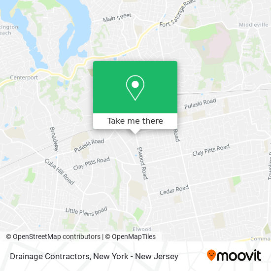 Drainage Contractors map