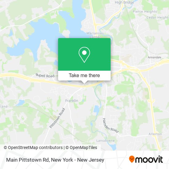 Mapa de Main Pittstown Rd