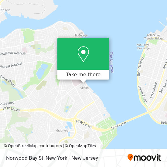Norwood Bay St map