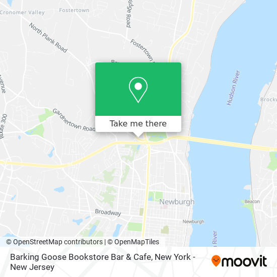 Barking Goose Bookstore Bar & Cafe map